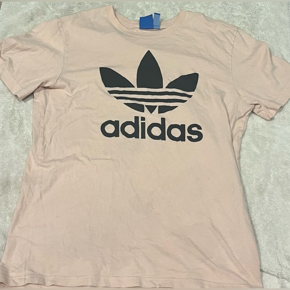 Light pink adidas tshirt